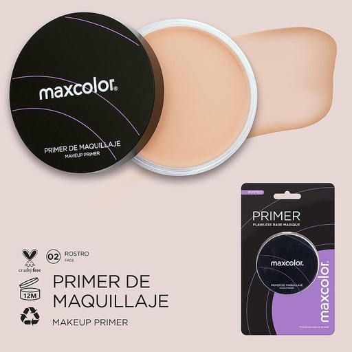 [EV-WY2115-02] PRIMER DE MAQUILLAJE 02 MAXCOLOR 