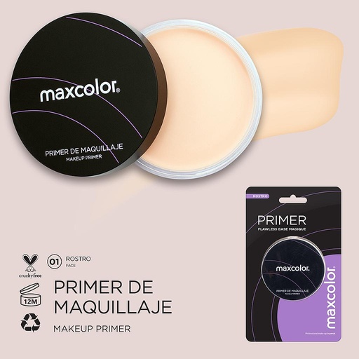 [EV-WY2115-01] PRIMER DE MAQUILLAJE 01 MAXCOLOR 