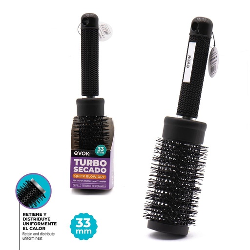 [EV-HBH-005] CEPILLO TERMICO 33MM 