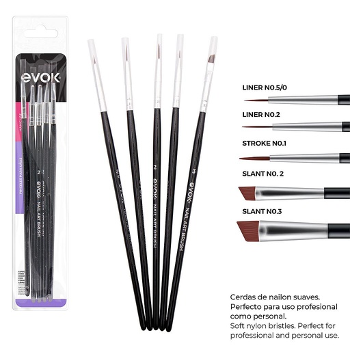 [EV-NBS-03] PINCELES PARA UÑAS 