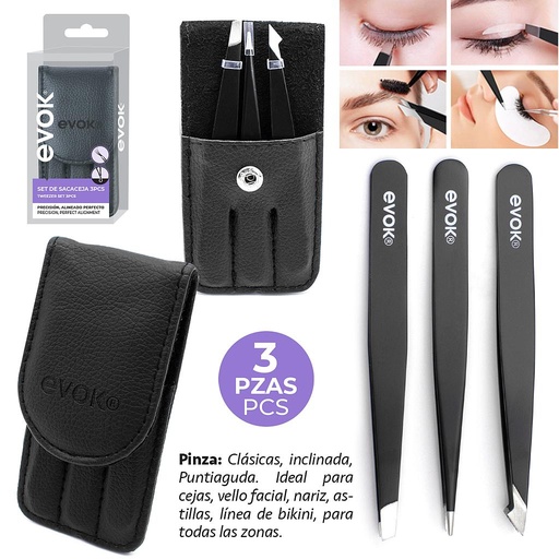 [EV-TZ-012] PINZA PARA CEJAS 3 PCS 