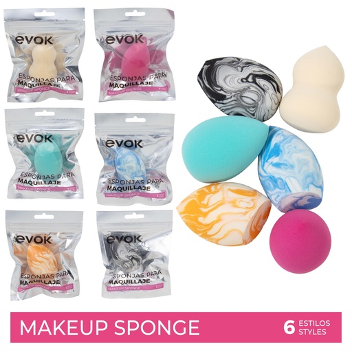 [EV-HSP-01] ESPONJA PARA MAQUILLAJE
