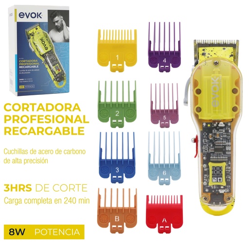 [EV-Y10S] MAQUINA PARA CORTAR CABELLO Y10S