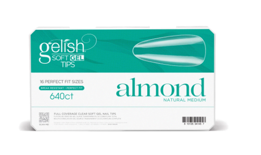 [GEL1168248] SOFT GEL TIPS MEDIUM ALMOND