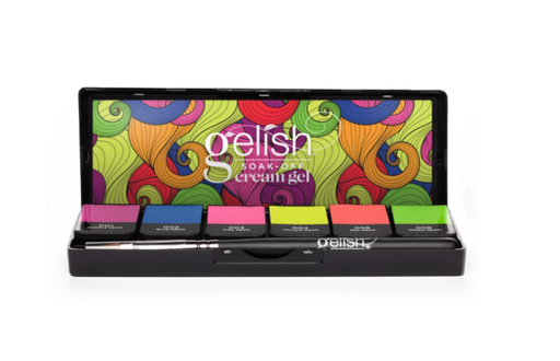 [GEL1121805] GEL Cream Gel 6pc Palette - Neon & On & On