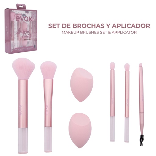 [EV-ZR2406] SET DE BROCHAS