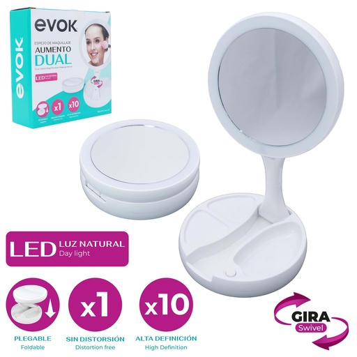 [EV-MRR-2365] ESPEJO LED