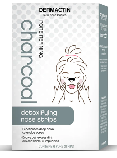 [DE4222] Charcoal Pore Refining Nose Strips 6-Count