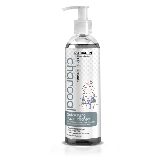 [DE4246] Charcoal Pore Refining  Cleanser Gel 8 oz.