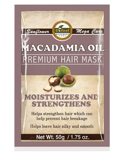 [SH31-MAC18] Premium Hair Mask with Macadamia Oil 1.75 oz. BOX 12 unds