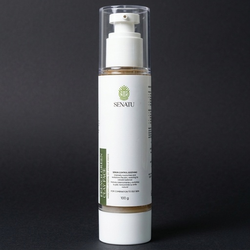 [MAS15-4086] MASCARILLA FACIAL ARCILLA VERDE FRANCESA (SEBO CONTROL) (100 g)