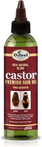 [SH10-CAS80] Castor Pro-Growth Premium Hair Oil 8 oz