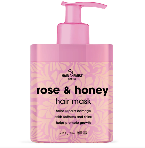 [H34RH15] ROSE HONEY HAIR MASK 15 oz.