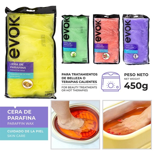 [EV-PW-001] CERA DE PARAFINA 450 gr.