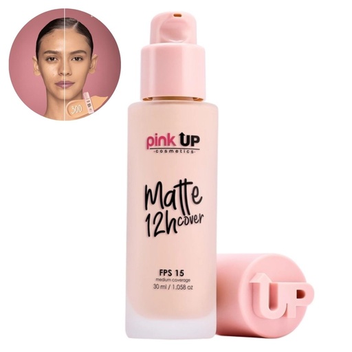 [PKMHR400] MATTE COVER 12 HORAS - TRUE BEIGE 400